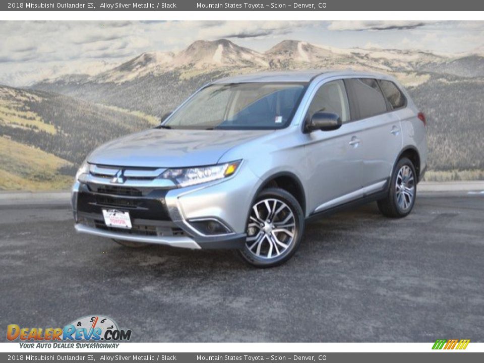 2018 Mitsubishi Outlander ES Alloy Silver Metallic / Black Photo #5