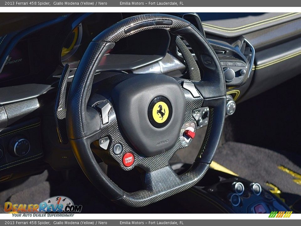 2013 Ferrari 458 Spider Steering Wheel Photo #42