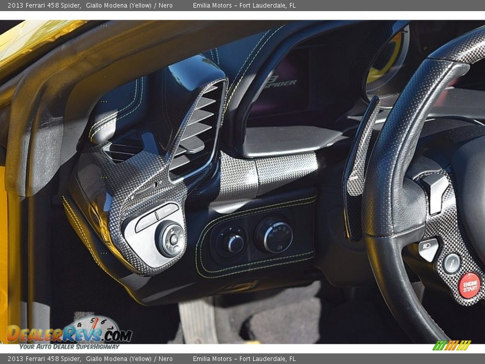 Controls of 2013 Ferrari 458 Spider Photo #43