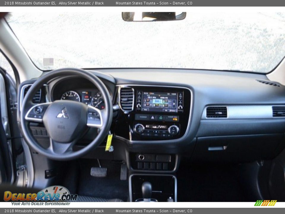 2018 Mitsubishi Outlander ES Alloy Silver Metallic / Black Photo #13