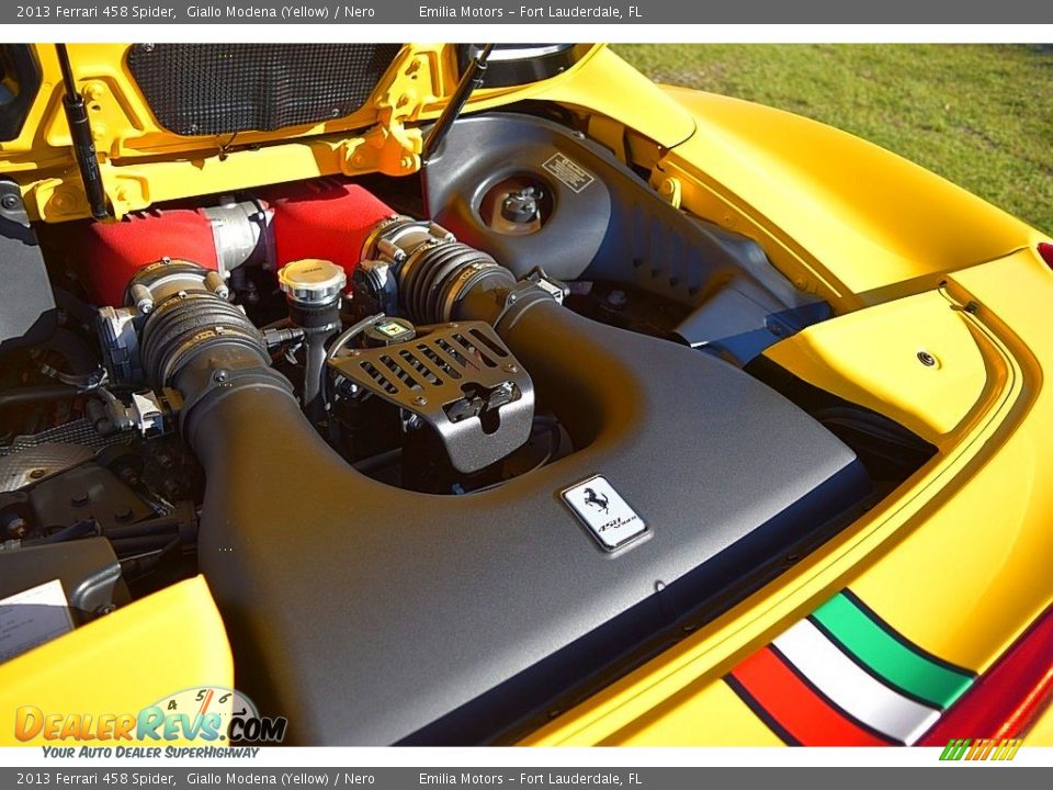 2013 Ferrari 458 Spider 4.5 Liter DI DOHC 32-Valve VVT V8 Engine Photo #59
