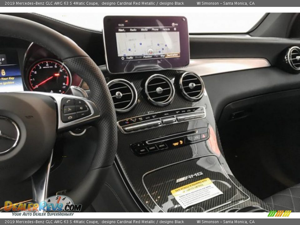 Controls of 2019 Mercedes-Benz GLC AMG 63 S 4Matic Coupe Photo #6