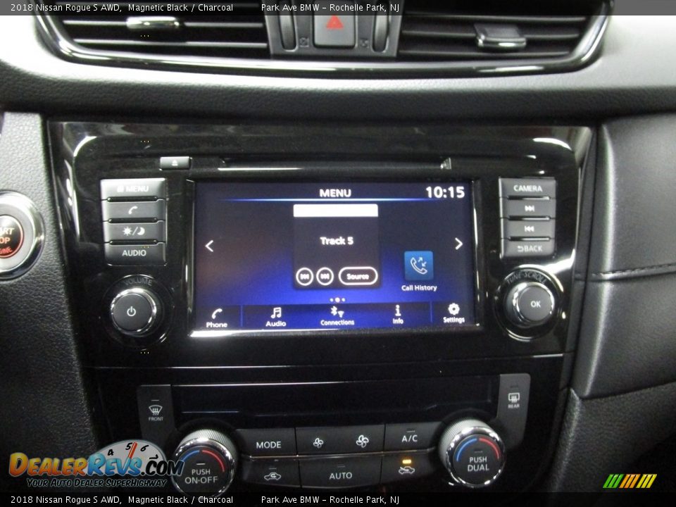 2018 Nissan Rogue S AWD Magnetic Black / Charcoal Photo #24