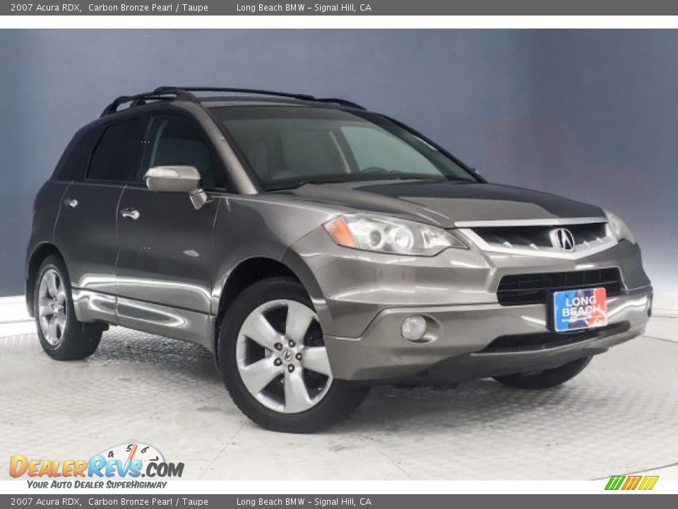 2007 Acura RDX Carbon Bronze Pearl / Taupe Photo #15