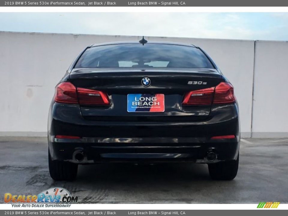 2019 BMW 5 Series 530e iPerformance Sedan Jet Black / Black Photo #3