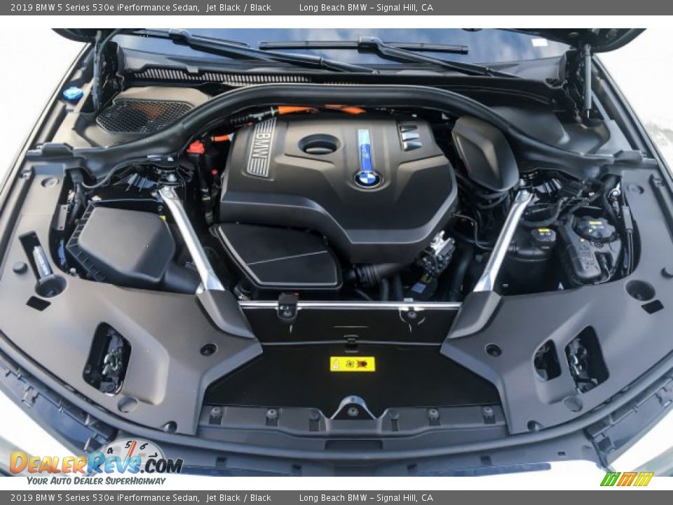 2019 BMW 5 Series 530e iPerformance Sedan Jet Black / Black Photo #8