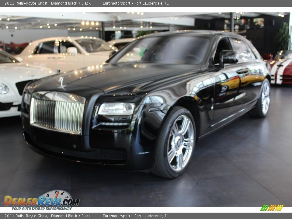 2011 Rolls-Royce Ghost Diamond Black / Black Photo #1