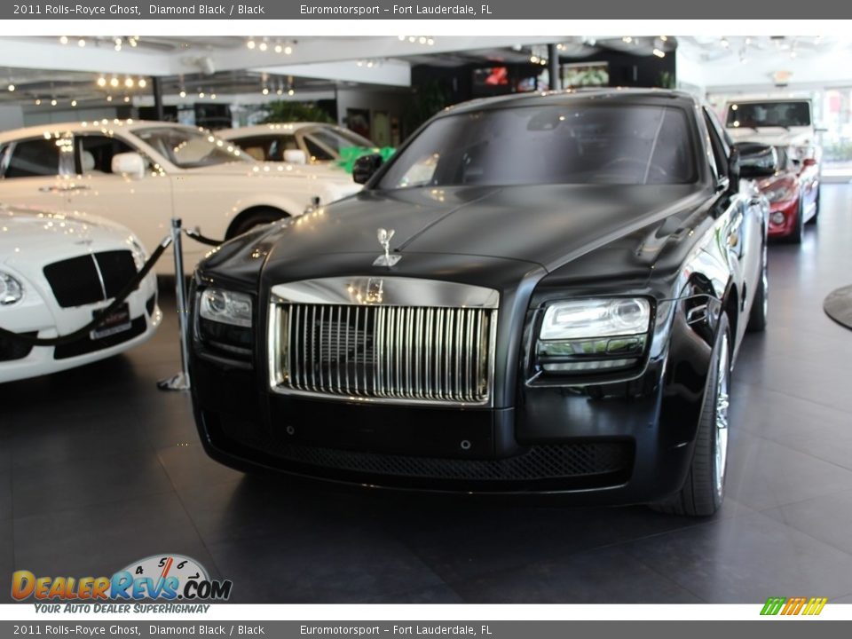 2011 Rolls-Royce Ghost Diamond Black / Black Photo #2