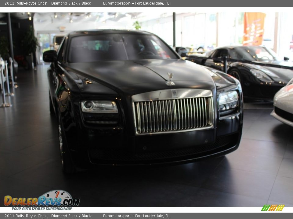 2011 Rolls-Royce Ghost Diamond Black / Black Photo #3