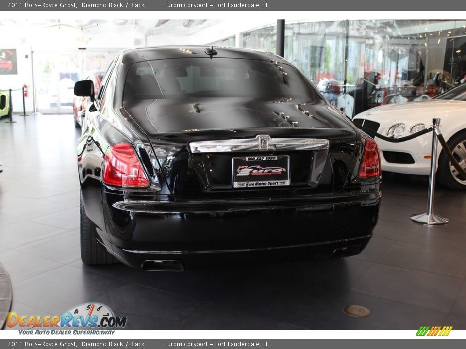 2011 Rolls-Royce Ghost Diamond Black / Black Photo #6