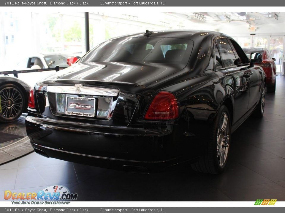 2011 Rolls-Royce Ghost Diamond Black / Black Photo #8