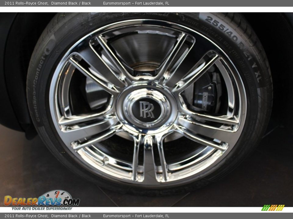 2011 Rolls-Royce Ghost Diamond Black / Black Photo #12