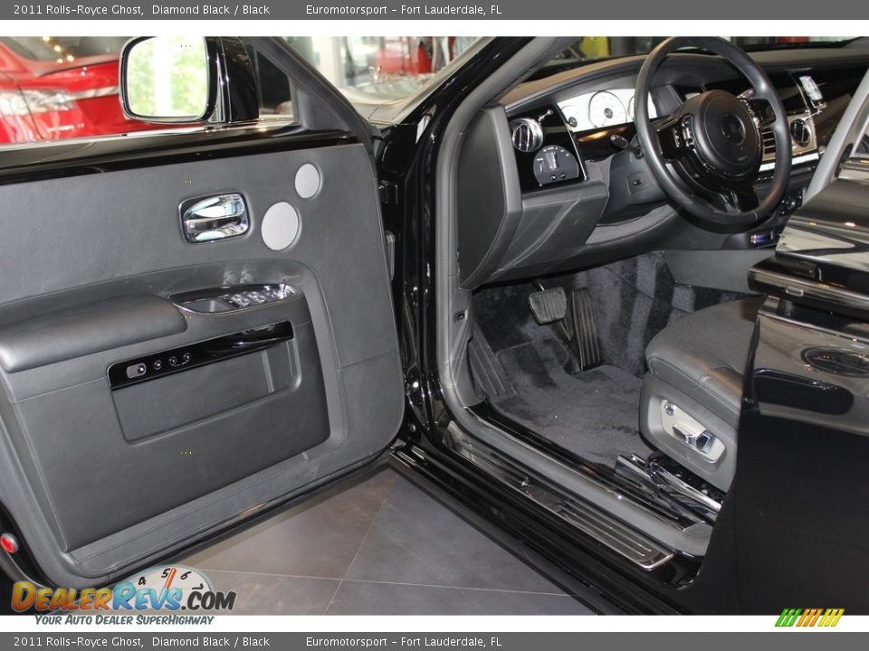 2011 Rolls-Royce Ghost Diamond Black / Black Photo #14