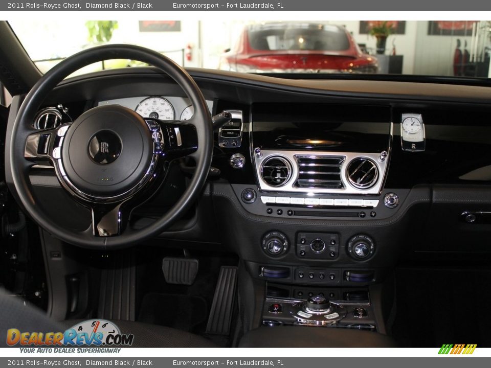 2011 Rolls-Royce Ghost Diamond Black / Black Photo #18