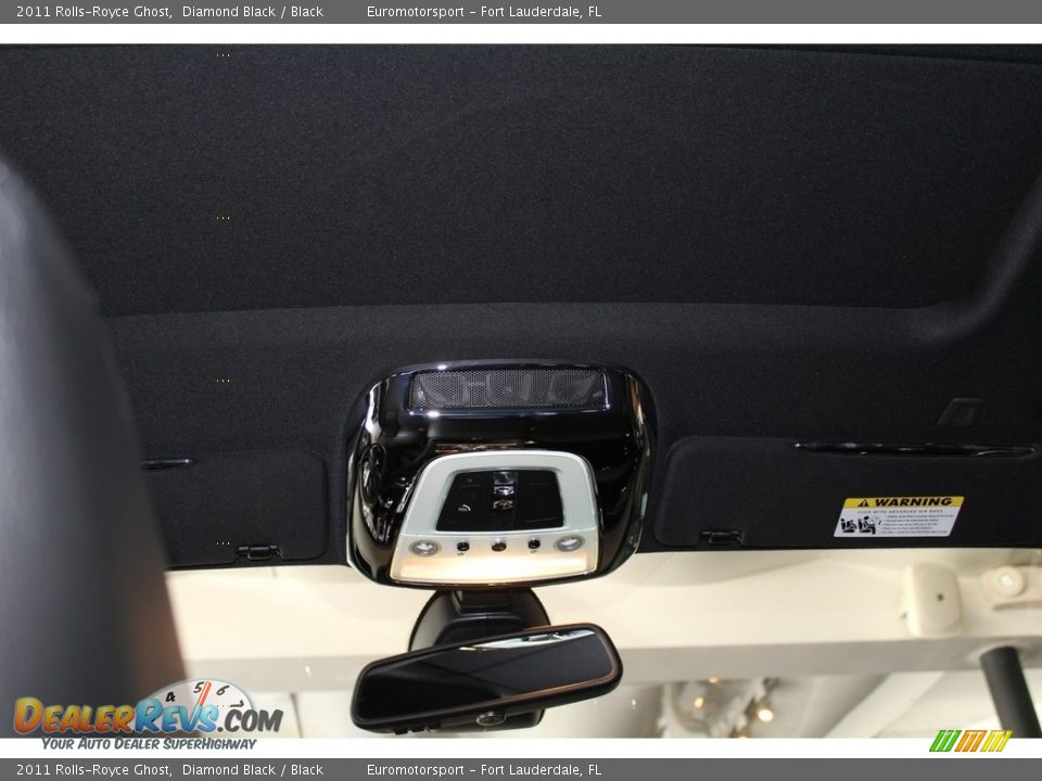 2011 Rolls-Royce Ghost Diamond Black / Black Photo #20