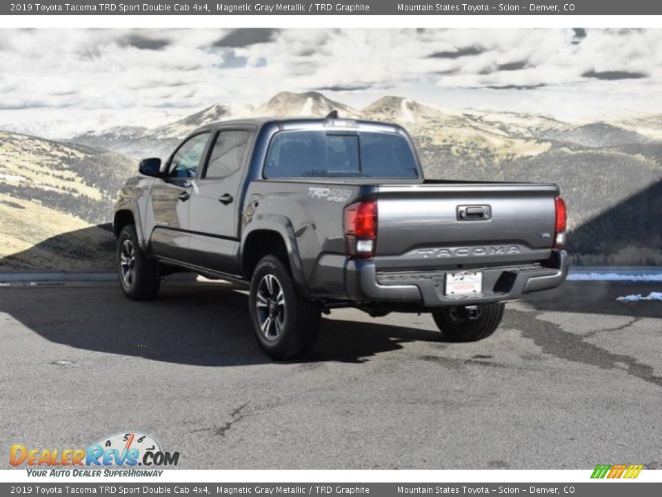 2019 Toyota Tacoma TRD Sport Double Cab 4x4 Magnetic Gray Metallic / TRD Graphite Photo #3