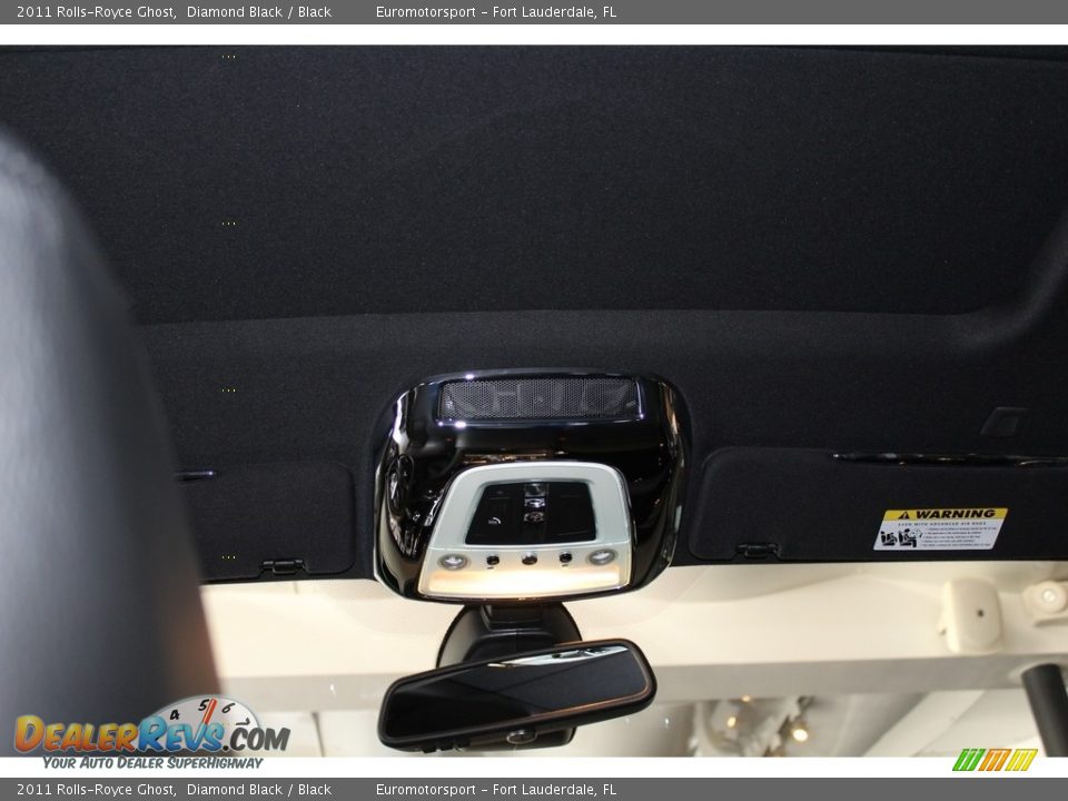 2011 Rolls-Royce Ghost Diamond Black / Black Photo #21