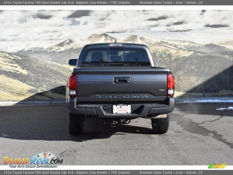 2019 Toyota Tacoma TRD Sport Double Cab 4x4 Magnetic Gray Metallic / TRD Graphite Photo #4