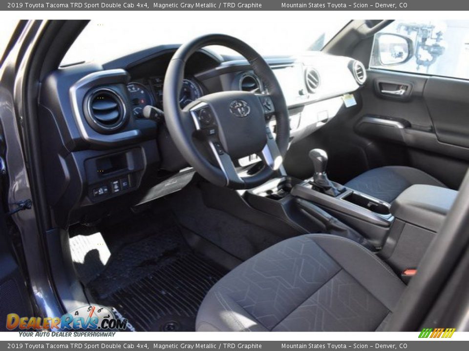 2019 Toyota Tacoma TRD Sport Double Cab 4x4 Magnetic Gray Metallic / TRD Graphite Photo #5
