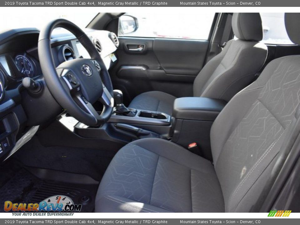 2019 Toyota Tacoma TRD Sport Double Cab 4x4 Magnetic Gray Metallic / TRD Graphite Photo #6