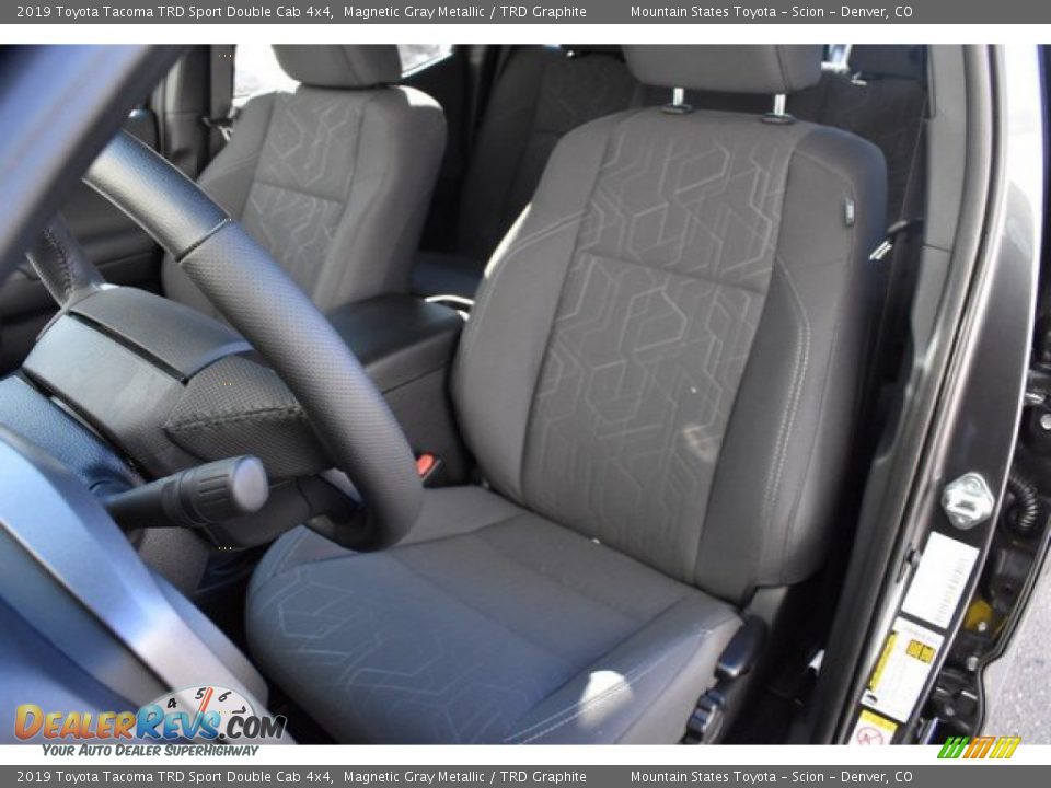 2019 Toyota Tacoma TRD Sport Double Cab 4x4 Magnetic Gray Metallic / TRD Graphite Photo #7