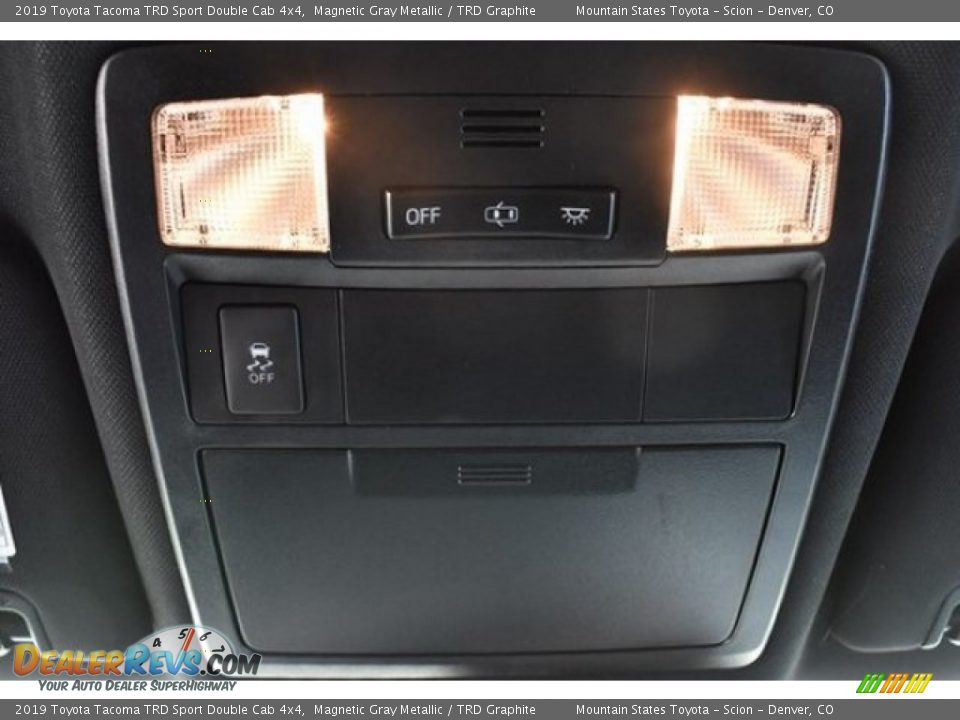 2019 Toyota Tacoma TRD Sport Double Cab 4x4 Magnetic Gray Metallic / TRD Graphite Photo #9
