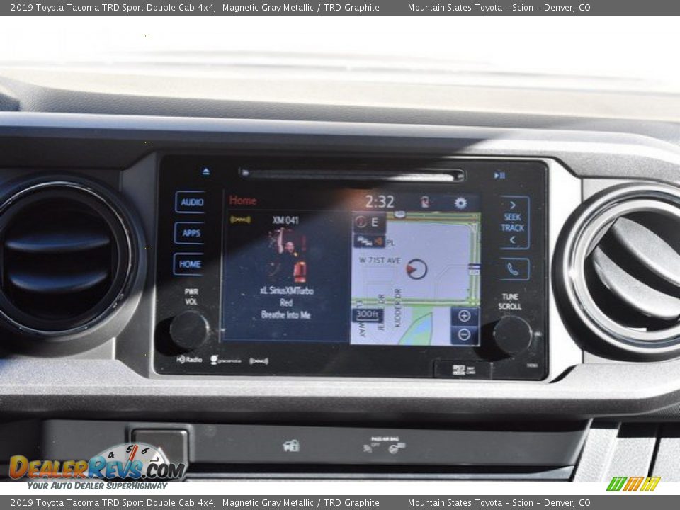 2019 Toyota Tacoma TRD Sport Double Cab 4x4 Magnetic Gray Metallic / TRD Graphite Photo #10
