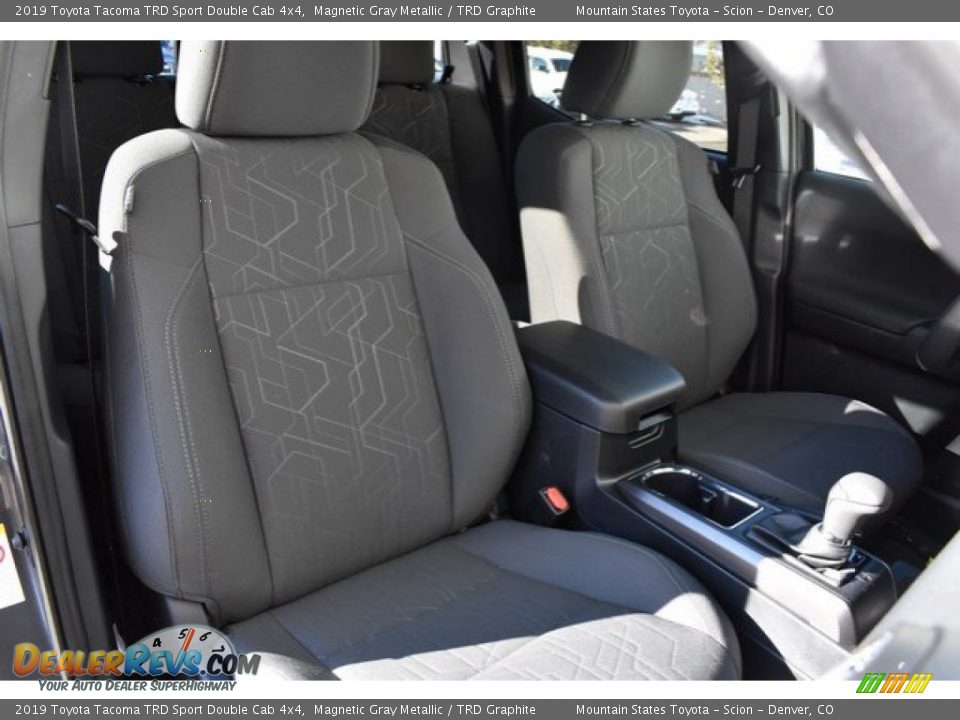 2019 Toyota Tacoma TRD Sport Double Cab 4x4 Magnetic Gray Metallic / TRD Graphite Photo #13
