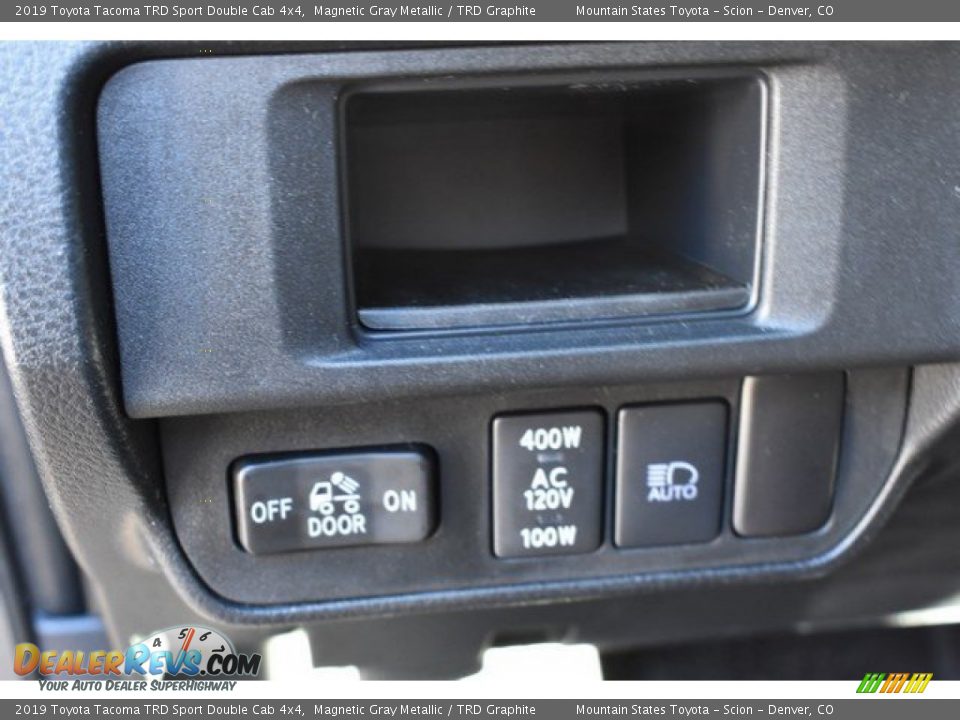 2019 Toyota Tacoma TRD Sport Double Cab 4x4 Magnetic Gray Metallic / TRD Graphite Photo #25