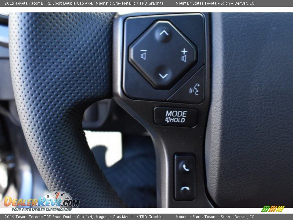 2019 Toyota Tacoma TRD Sport Double Cab 4x4 Magnetic Gray Metallic / TRD Graphite Photo #26