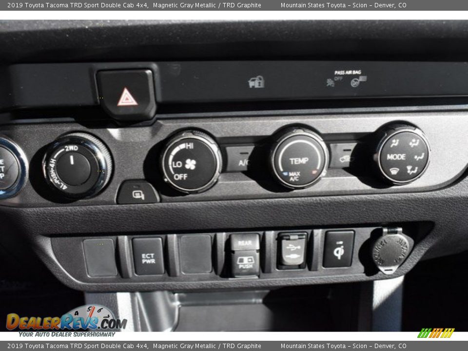 2019 Toyota Tacoma TRD Sport Double Cab 4x4 Magnetic Gray Metallic / TRD Graphite Photo #29