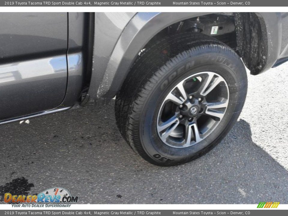 2019 Toyota Tacoma TRD Sport Double Cab 4x4 Magnetic Gray Metallic / TRD Graphite Photo #33