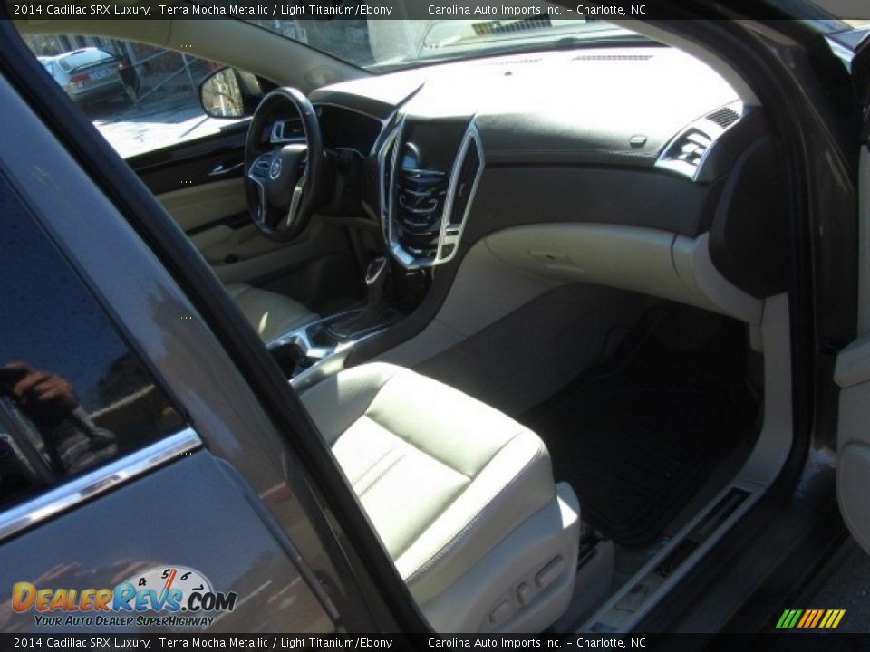 2014 Cadillac SRX Luxury Terra Mocha Metallic / Light Titanium/Ebony Photo #21