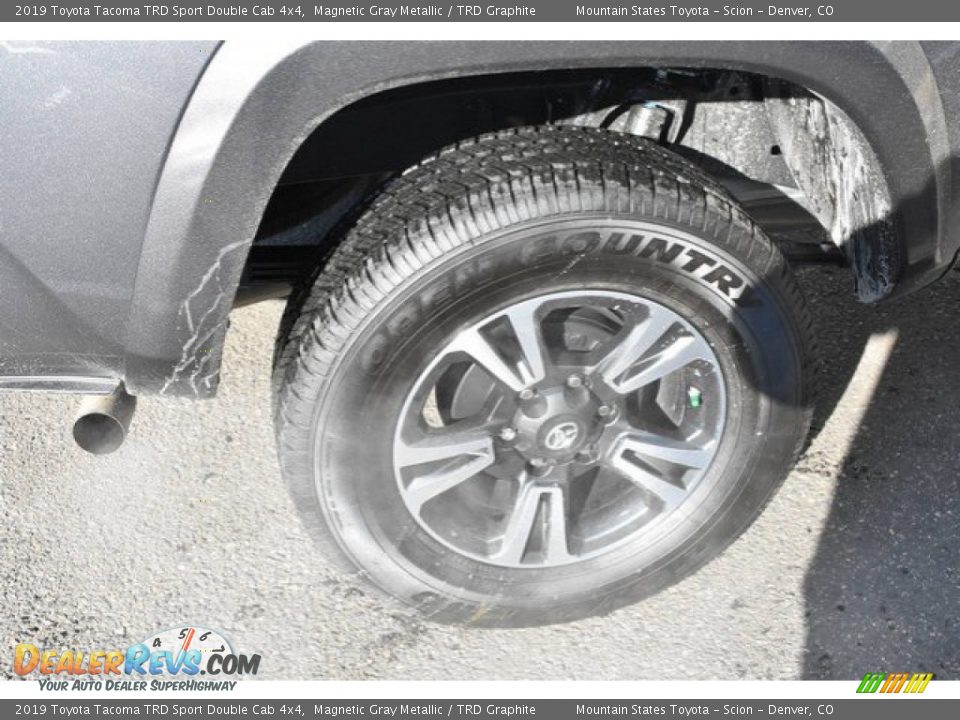 2019 Toyota Tacoma TRD Sport Double Cab 4x4 Magnetic Gray Metallic / TRD Graphite Photo #34