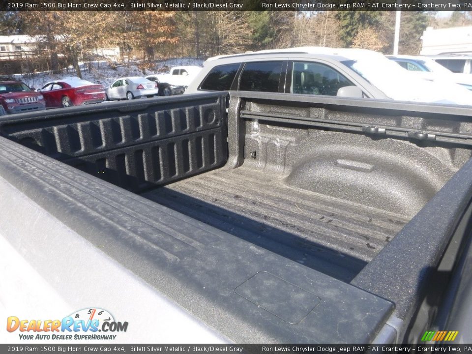 2019 Ram 1500 Big Horn Crew Cab 4x4 Billett Silver Metallic / Black/Diesel Gray Photo #10