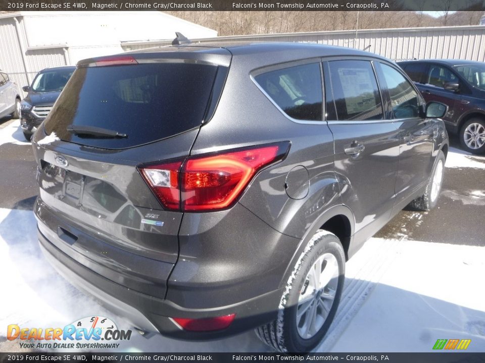 2019 Ford Escape SE 4WD Magnetic / Chromite Gray/Charcoal Black Photo #2