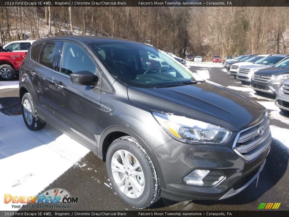 2019 Ford Escape SE 4WD Magnetic / Chromite Gray/Charcoal Black Photo #3