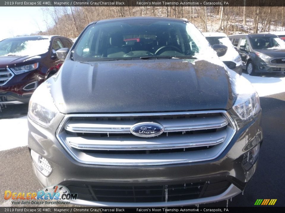 2019 Ford Escape SE 4WD Magnetic / Chromite Gray/Charcoal Black Photo #4