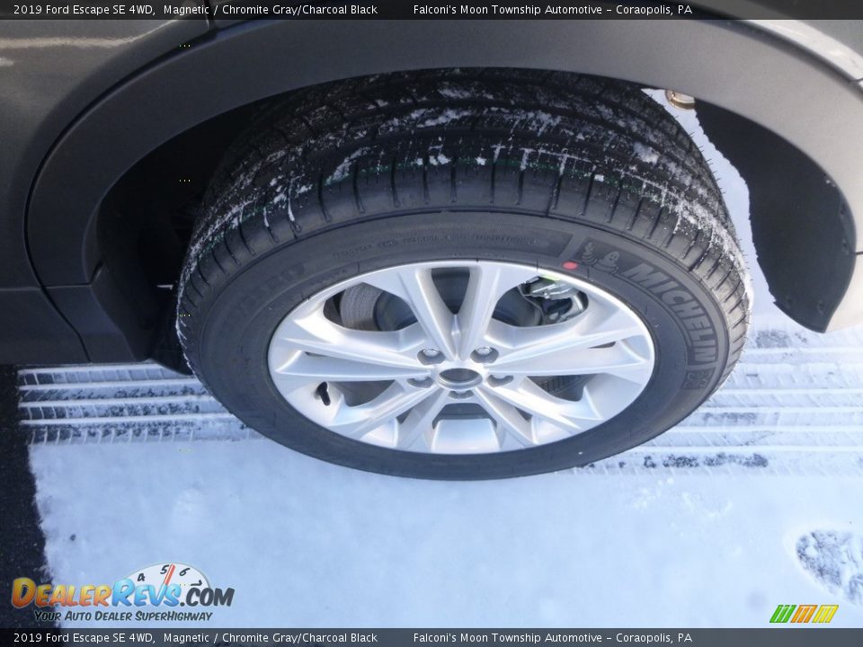 2019 Ford Escape SE 4WD Magnetic / Chromite Gray/Charcoal Black Photo #7