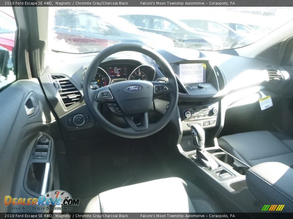 2019 Ford Escape SE 4WD Magnetic / Chromite Gray/Charcoal Black Photo #9