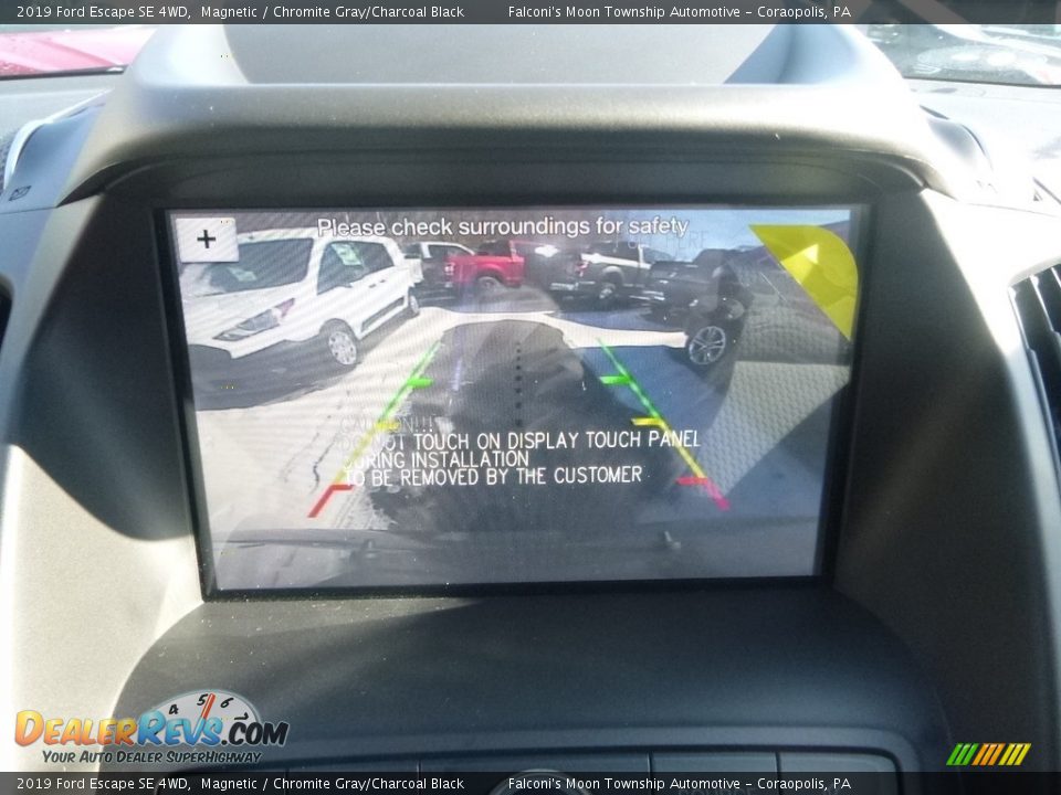 2019 Ford Escape SE 4WD Magnetic / Chromite Gray/Charcoal Black Photo #14