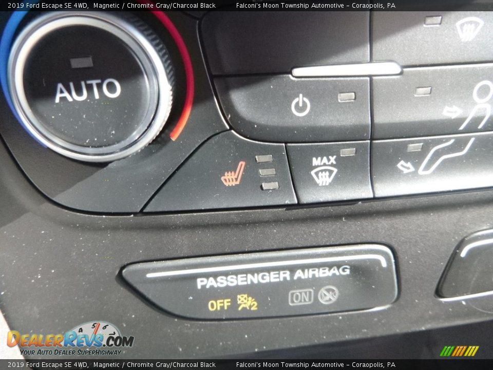 2019 Ford Escape SE 4WD Magnetic / Chromite Gray/Charcoal Black Photo #15