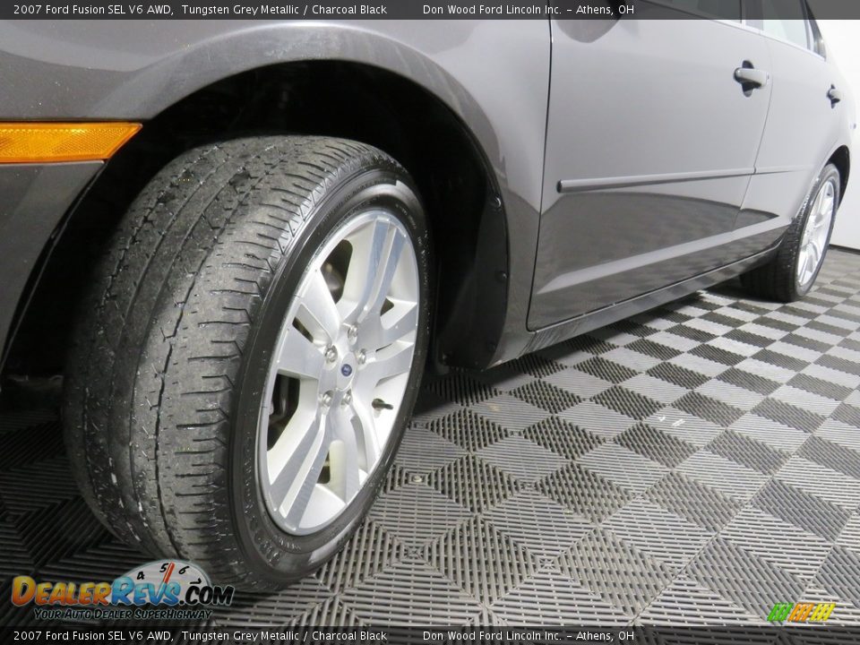 2007 Ford Fusion SEL V6 AWD Tungsten Grey Metallic / Charcoal Black Photo #11