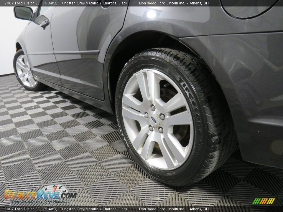 2007 Ford Fusion SEL V6 AWD Tungsten Grey Metallic / Charcoal Black Photo #12