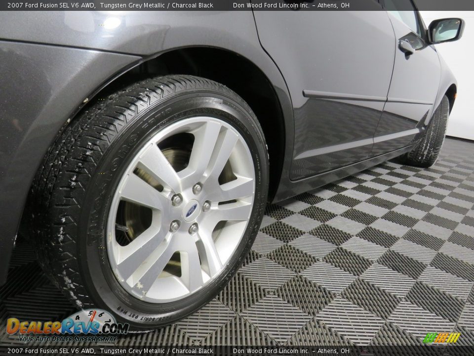 2007 Ford Fusion SEL V6 AWD Tungsten Grey Metallic / Charcoal Black Photo #20