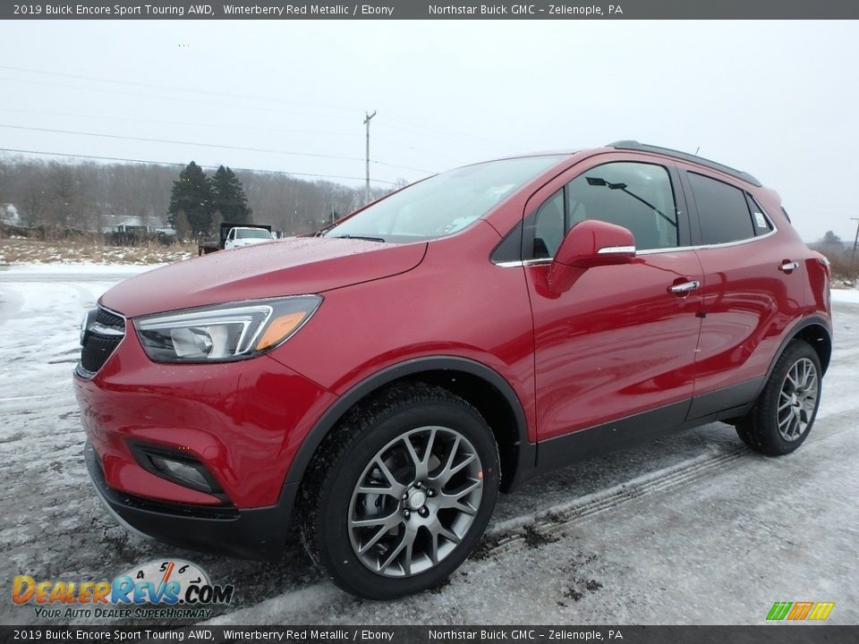 Front 3/4 View of 2019 Buick Encore Sport Touring AWD Photo #1