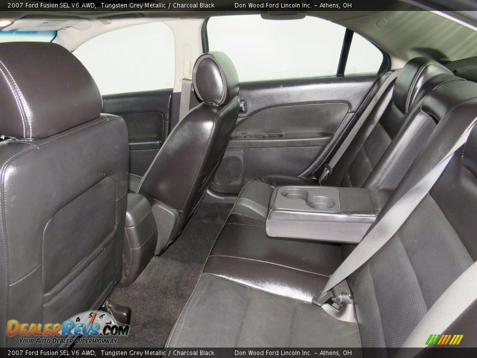 2007 Ford Fusion SEL V6 AWD Tungsten Grey Metallic / Charcoal Black Photo #27