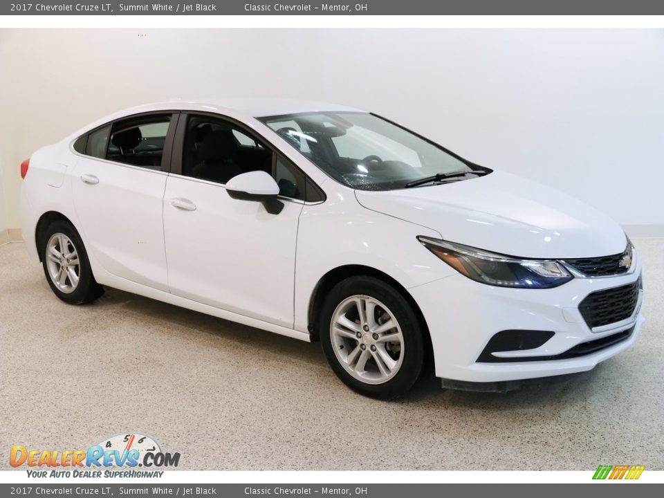 2017 Chevrolet Cruze LT Summit White / Jet Black Photo #1