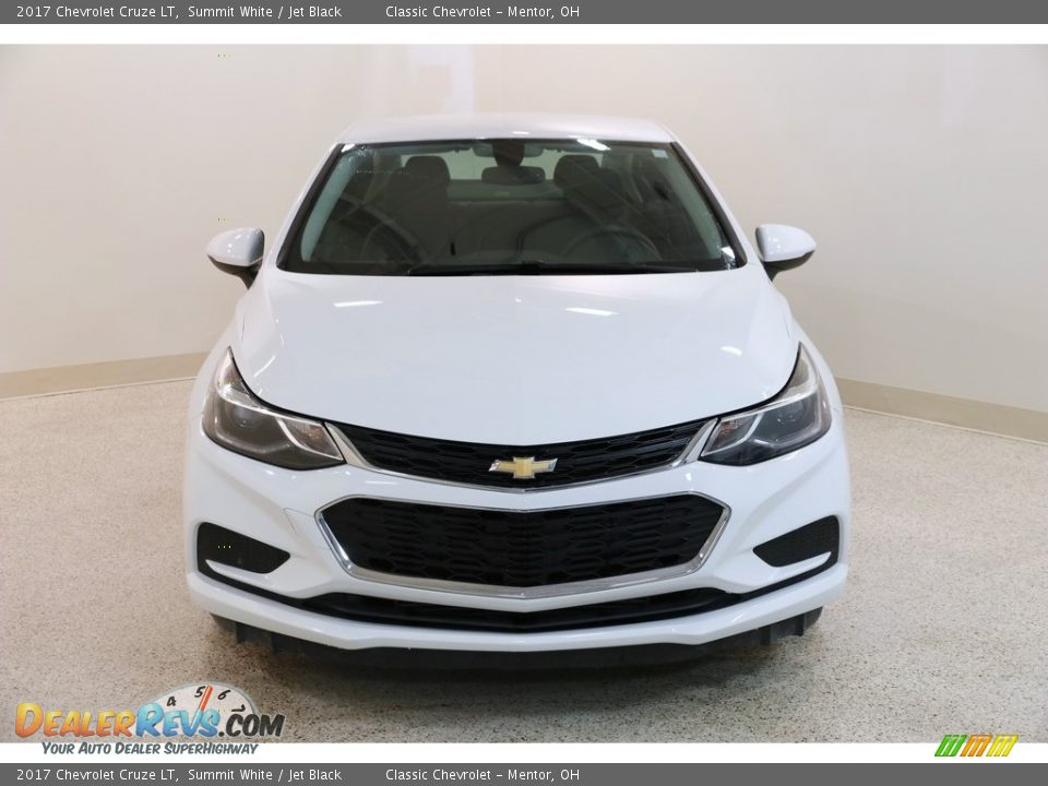 2017 Chevrolet Cruze LT Summit White / Jet Black Photo #2