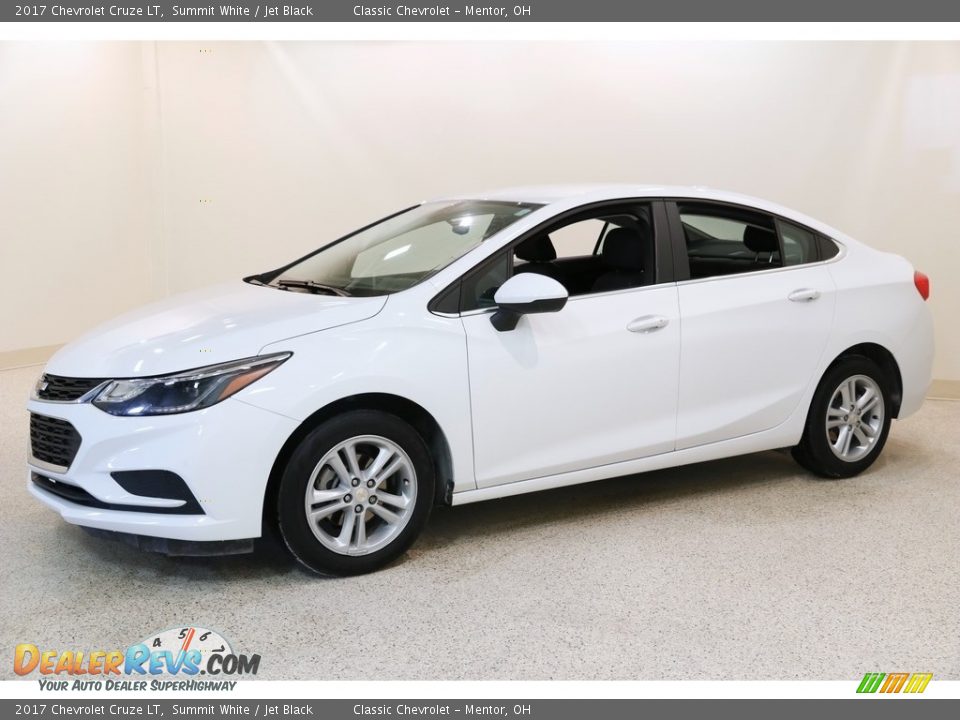 2017 Chevrolet Cruze LT Summit White / Jet Black Photo #3